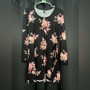 Rue 21 Size Small Long Sleeve Floral Dress